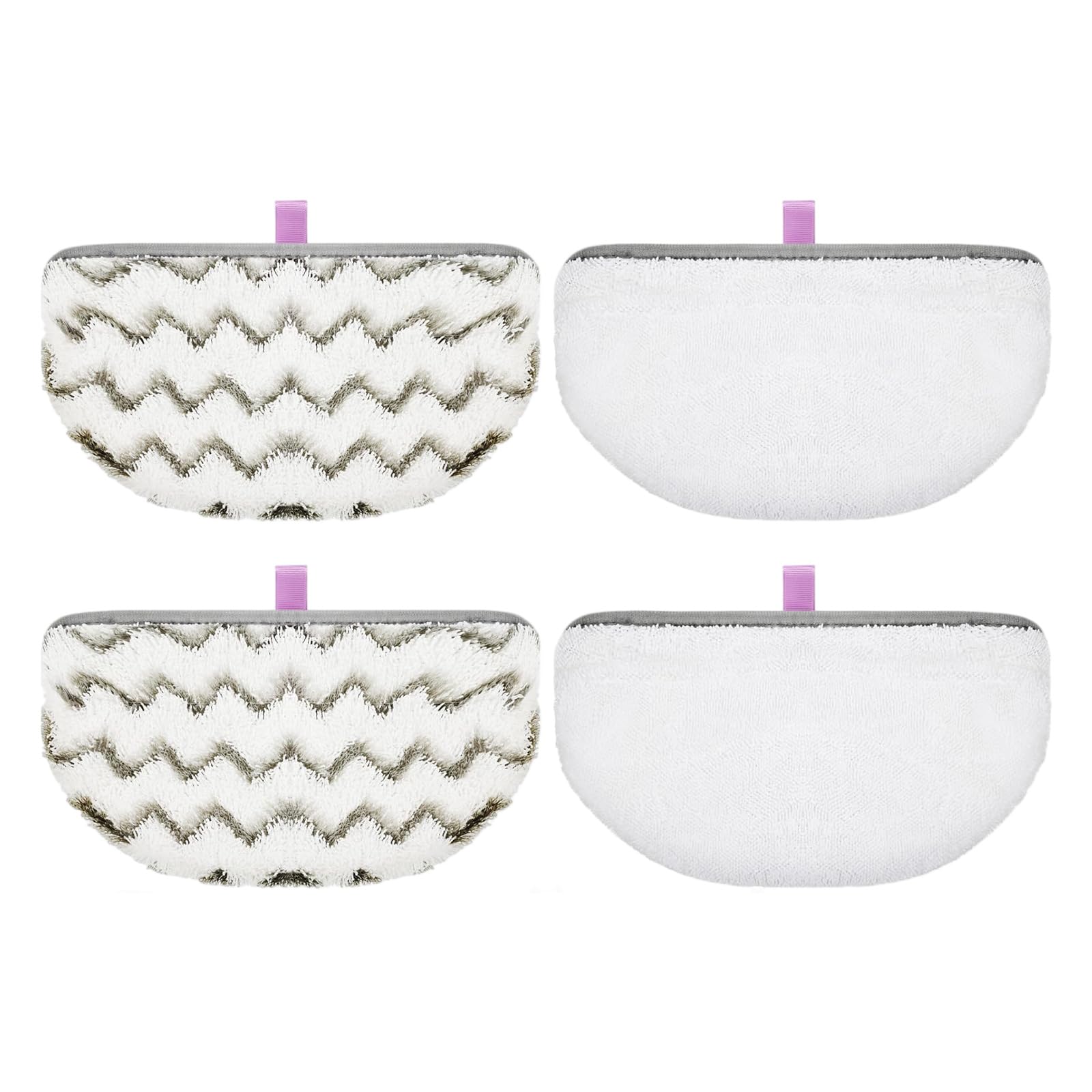 Hsyzygian 4Pcs Microfiber Cleaning Pads Washable Microfiber Replacement Pads for 1940 1806 1544 Mops Pad Accessories Mops Pad