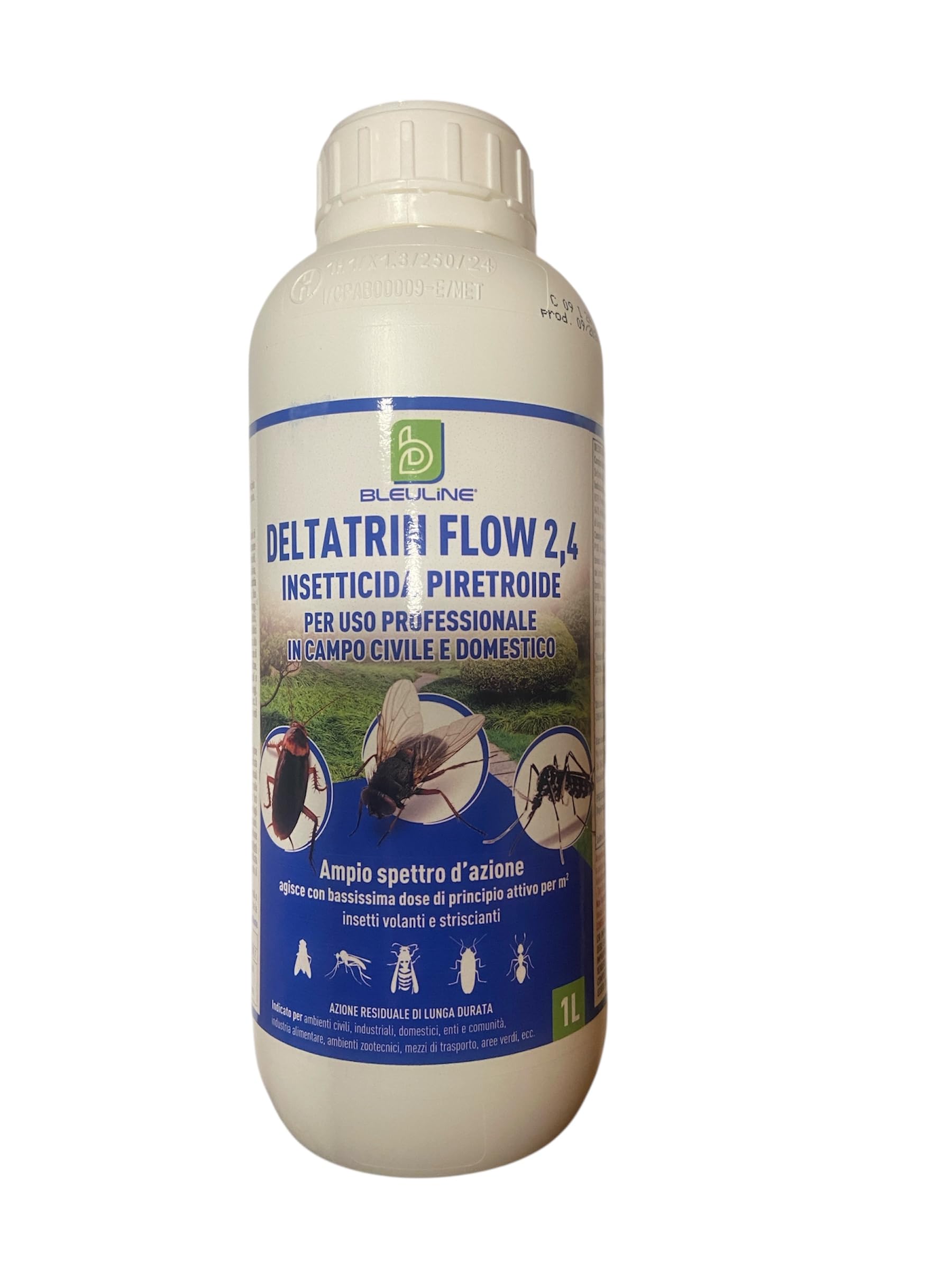 Deltatrin flow 2,4 in flacone da 1 lt insetticida concentrato