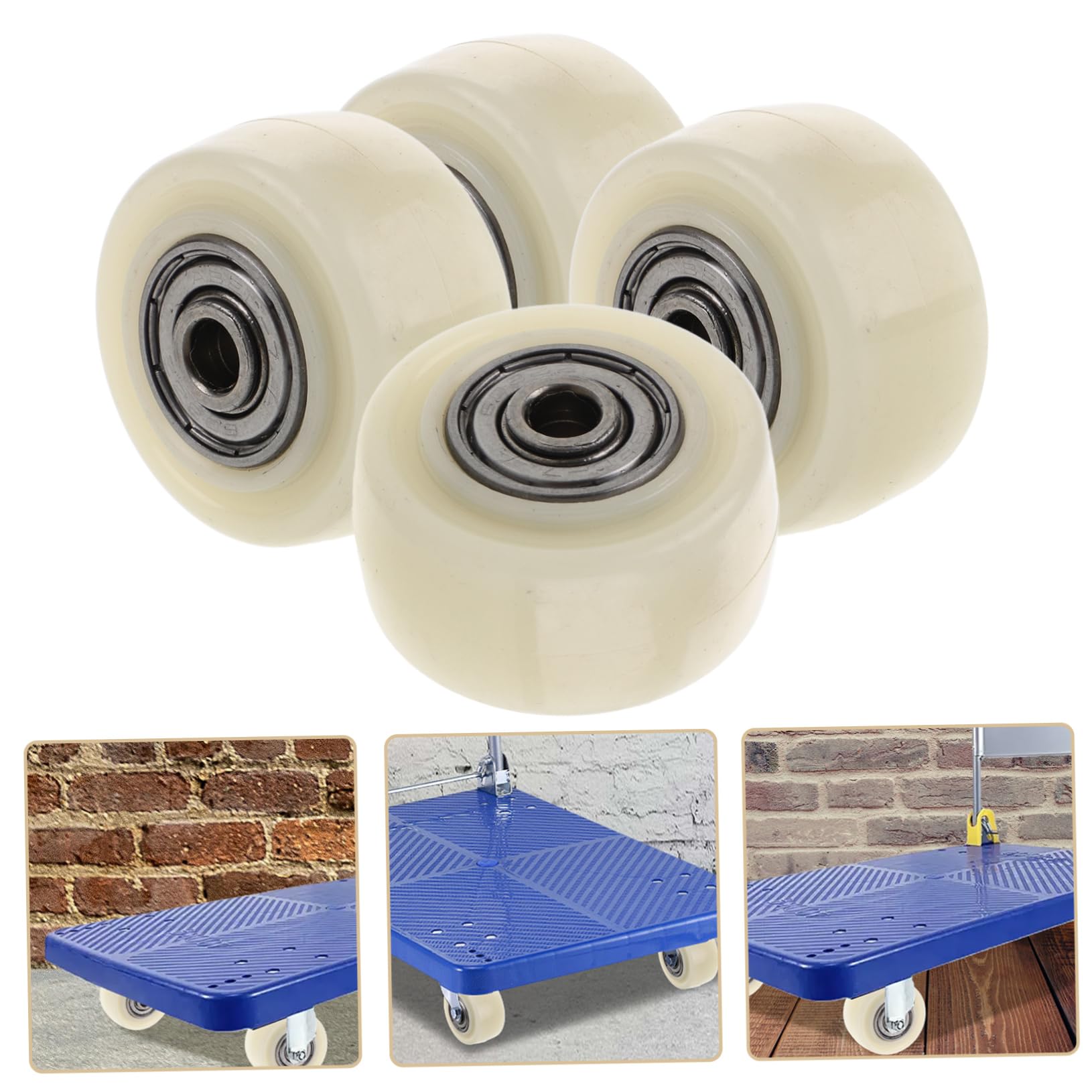 4pcs Ważki Płyta Koła koła jezdne do Przechowywanie Rząd Się Spoiwo Przyrząd Kółko jezdne Kraska Zastosowanie w Hand Trucks do Płynny Obrót