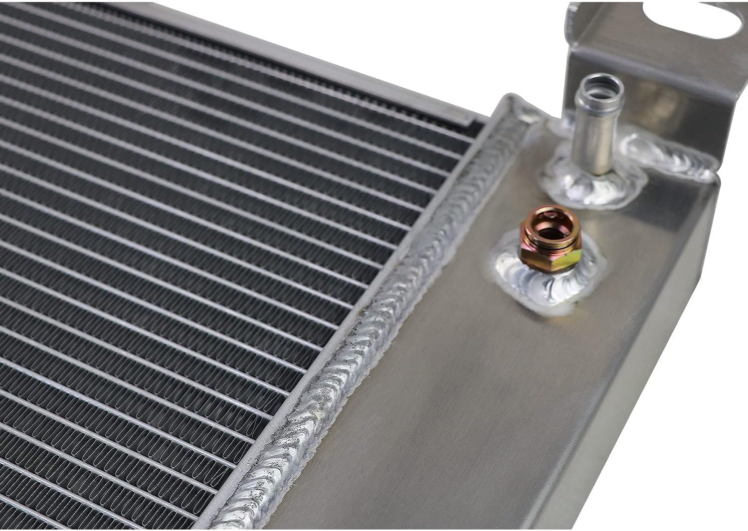 CU2370 Aluminum Radiator for 1999-2014 Gmc Sierra 1500 2500 3500 Yukon Radiador for 2000-2013 Chevy Silverado 1500 Tahoe Avalanche for 2002-2014 Cadillac Escalade ESV/Hummer 3 Row Radiators