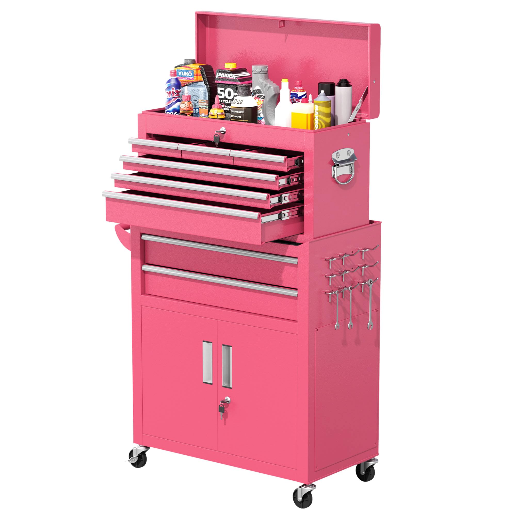 Greenvelly 8-Drawer Rolling Tool Chest