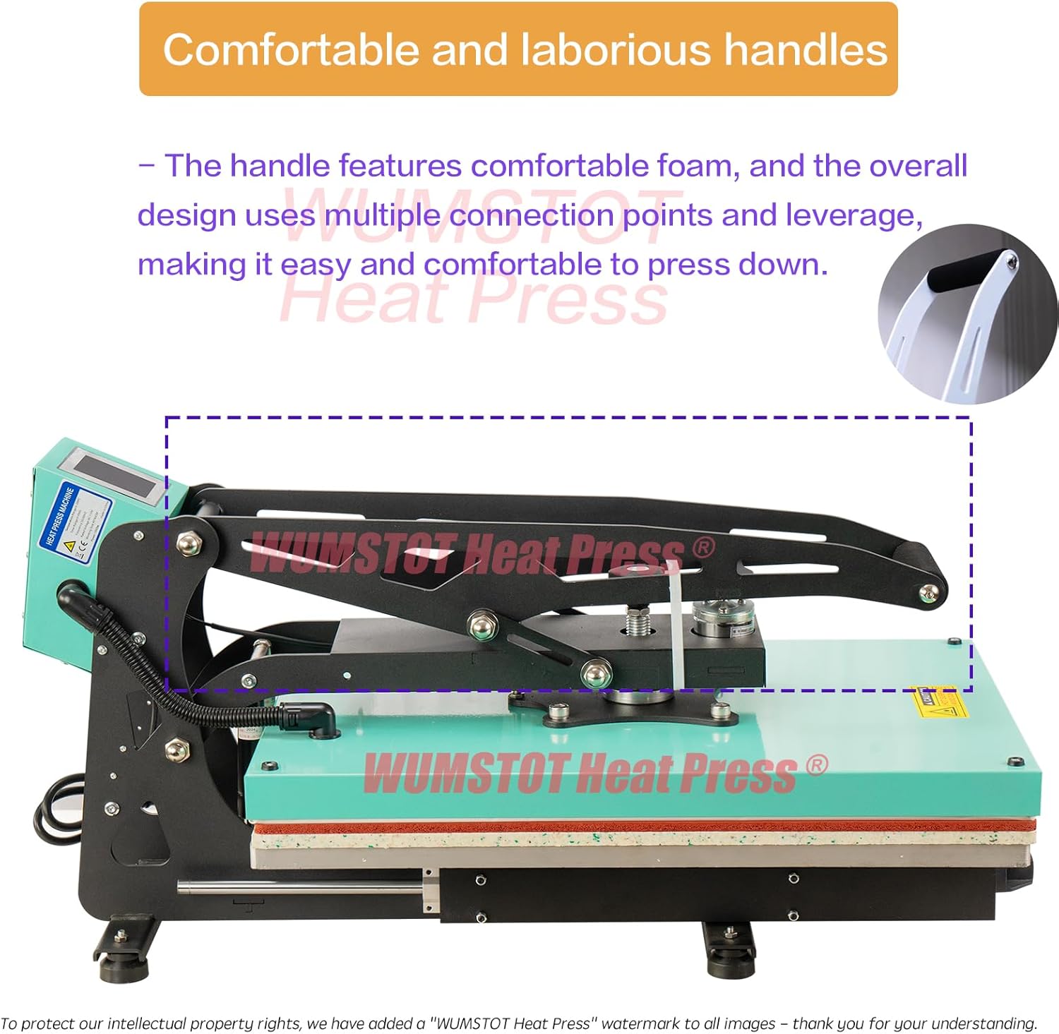 Heat Press Machine for T-Shirts: 2025 Upgraded 16x24 Auto Open Heat Press Slide-Out,Heated Surface with Teflon Non-Stick Coating,110V, 2000W, for DTF on Tshirts, Bags, Cushion(Not for Sublimation)