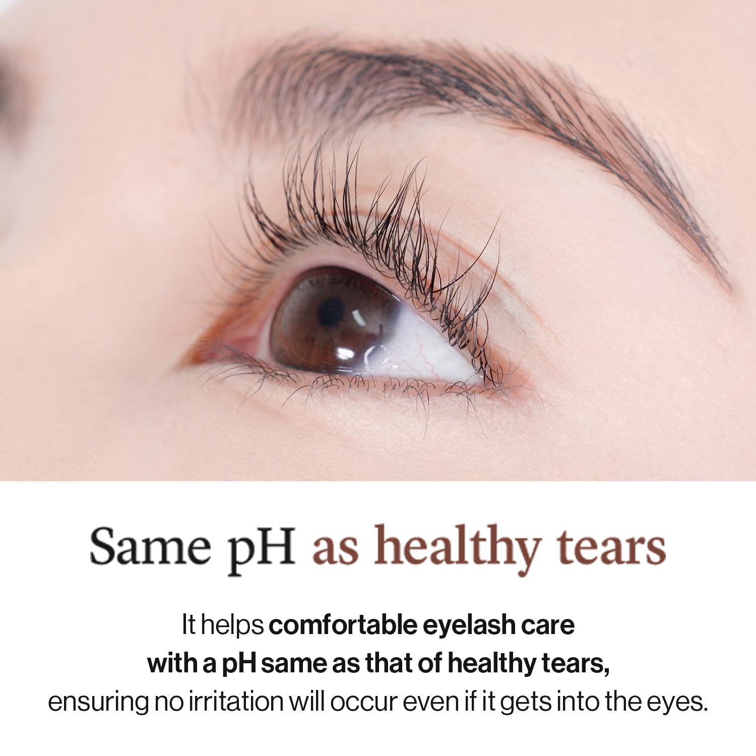 COSNORI Eyelash Serum 100 EX - Intensive Eyelash Care Serum – Slim Brush Type Hydration Booster– Irritation Free - Peptides, Silk Extract, Hyaluronic Acid, 0.2 fl.oz - Image 6