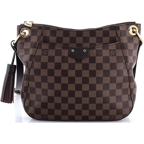 Louis Vuitton, Pre-Loved South Bank Besace Bag Damier, Brown