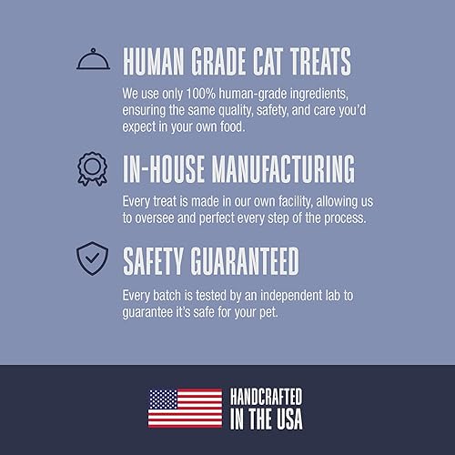 Miniatura 5 de Whole Life Pet Just One Atún  Premio para gatos  Grado humano, liofilizado, un ingrediente, rico en proteínas, sin granos, fabricado en los Estados