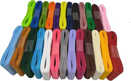 Miniatura 3 de Jesep Cinta de grogrén sólida de 100 yardas, 1 12 pulgadas, paquete de envoltura de regalo, cinta para envolver regalos, manualidades, cinta para el