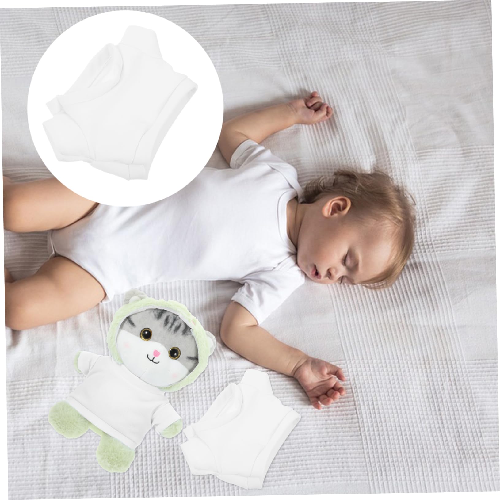 Toddmomy 6Pcs Stuffed Bear Clothes Soft and Elegant Doll Costumes for Decoration Easy to Wear Plush Bear Outfits for Birthday and