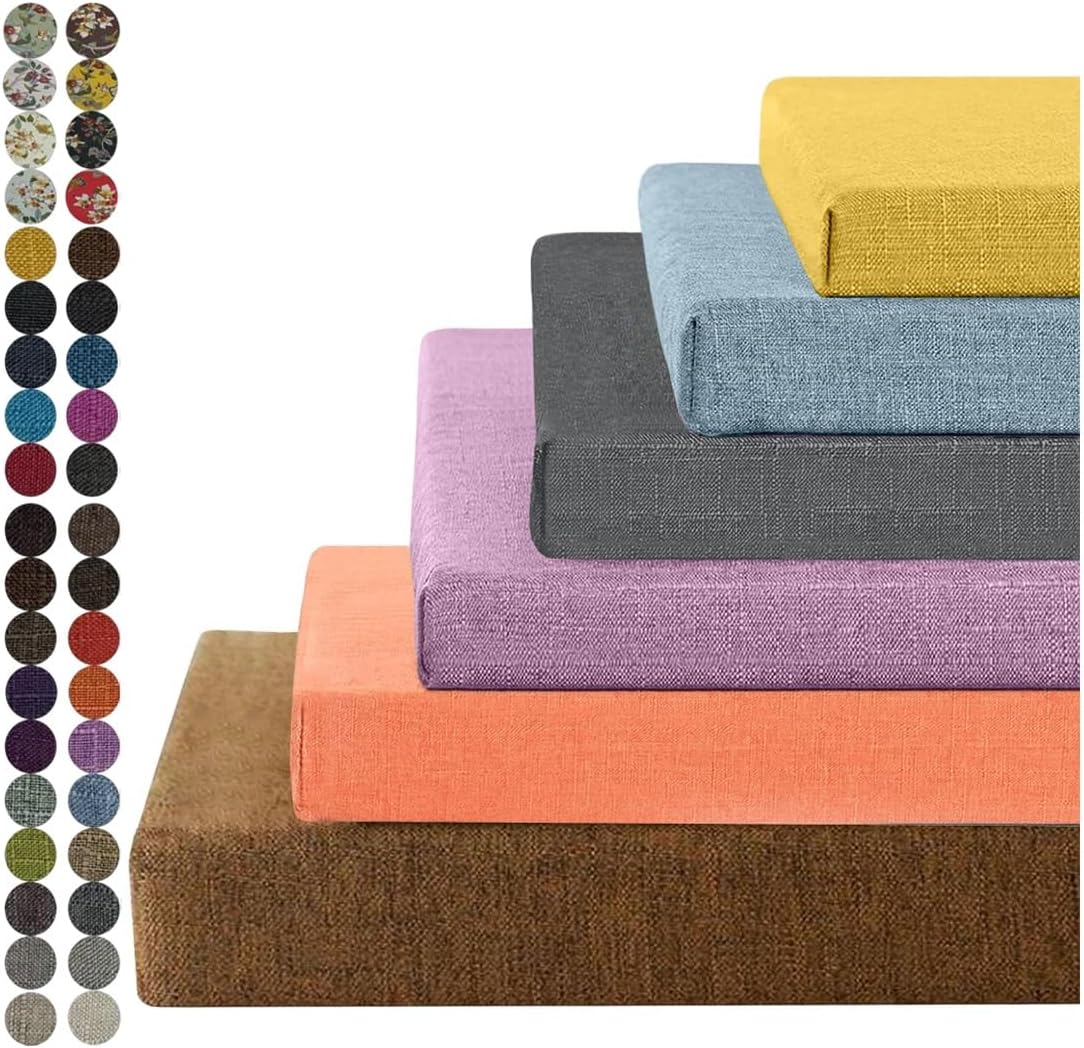 Coussin De Banc Sur Mesure Exterieur Interieur Coussin De Banquette 120x40 100 X 35 80x40 150x40 Pour Salon Ou Balançoire De Jardin, Balcon, Terrasse Et Palette(Grey,40x100cm - 3