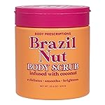 Body Prescriptions Exfoliating Body Scrub - Body Cleanser for Nourished, Ultra-Smooth Skin, Exfoliating Gloves