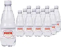 Água Mineral PRATA Natural Leve Com Gás 370ml (12 unidades) - fardo de agua com gas - extraída de fontes naturais na Serra da Mantiqueira, garantindo a sua pureza e qualidade.