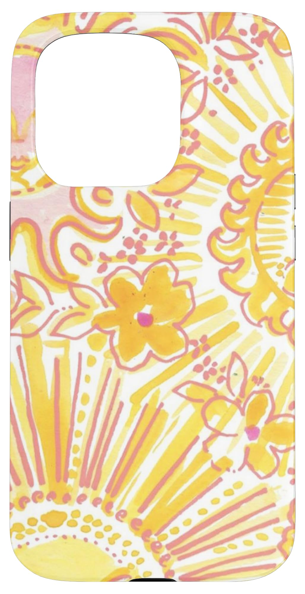 iPhone 15 Pro European Summer Coastal Aesthetic Sun Case