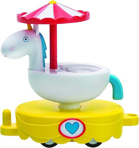 Miniatura 7 de Peppa Pig 674 PEP0635 Tren de desfile mágico de Peppa, rojo