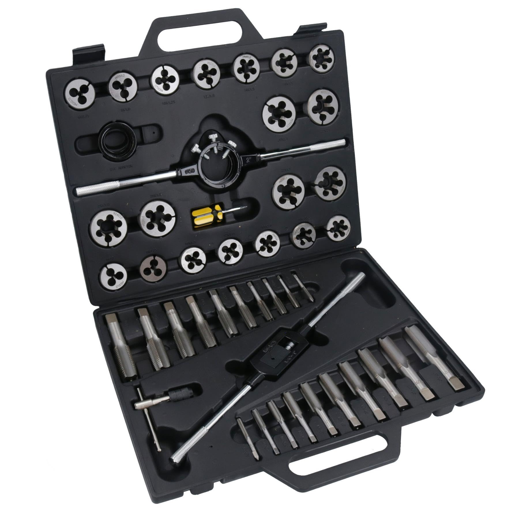 Ab Tools Metric 45Pc Large Tap And Die Set Rethreading/Rethreader Tool M6 - M24 At222