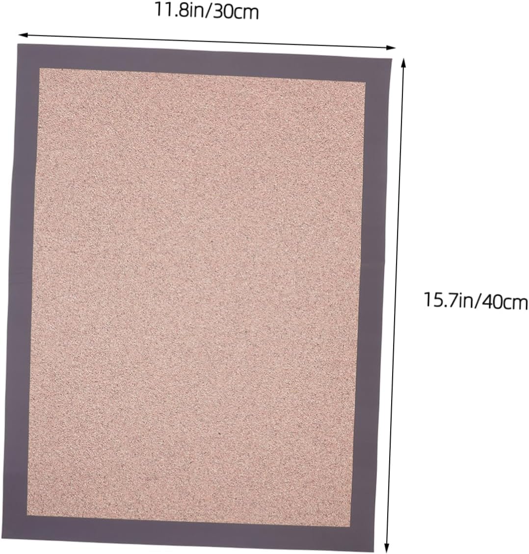 Garneck Rubber Material Notice Board Wall Bulletin Board Office School Adhesive Memo Notice Home Small Bulletin Multi-Function Decor
