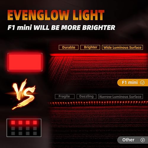 Miniatura 3 de Tira de luz LED para puerta trasera de 60 pulgadas para camión señal de giro secuencial ámbar de función completa freno rojo luz blanca de reversa