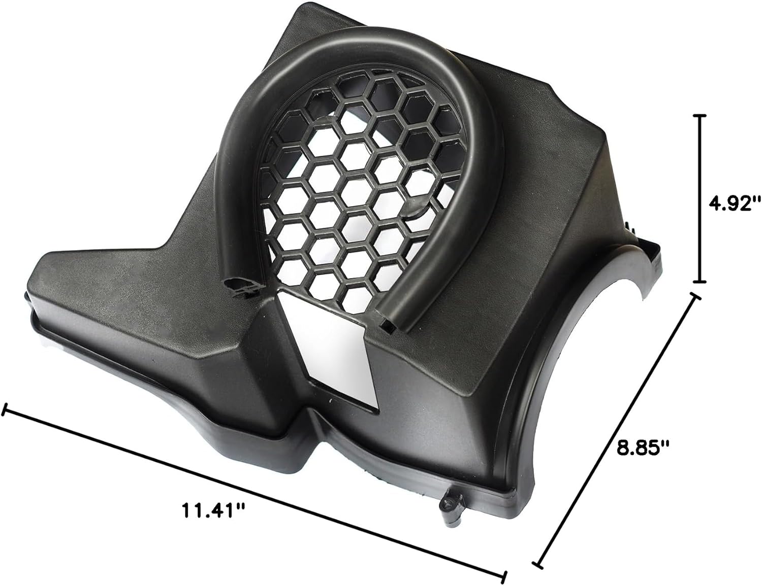 Still Air Filter Box Compatible With 2009-2018 Ford Focus ST Accessories，Air Intake Cover Box，Replacement Air Filters Box Grille Hood