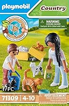 Playmobil 71309 Country Cat Family, cats and kittens, Organic Farm, Sustainable Toy, Fun Imaginative Role-Play, PlaySets for Children Ages 4+