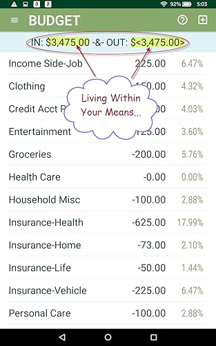Networth2b Budget & Flow - Basic Edition