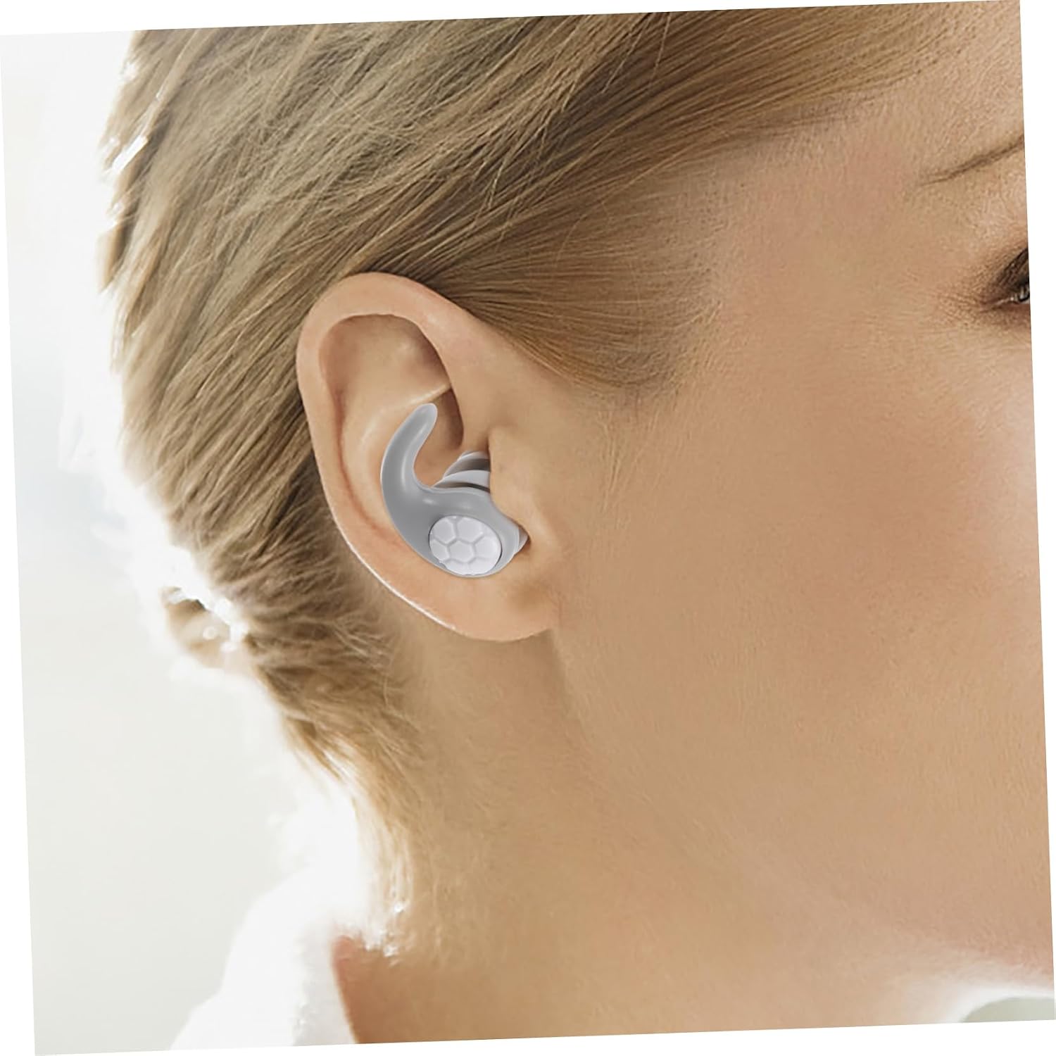 Silicone Ear Plugs for Noise Reduction Snoring Swimming Boys and Girls Adults Reusable Comfortable for Concerts Study Small