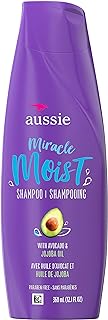 AUSsie Miracle Moist Shampoo With Avocado&AUStralian Jojoba Oil (Paraben Free) 12.1 Fl Oz (360Ml)…