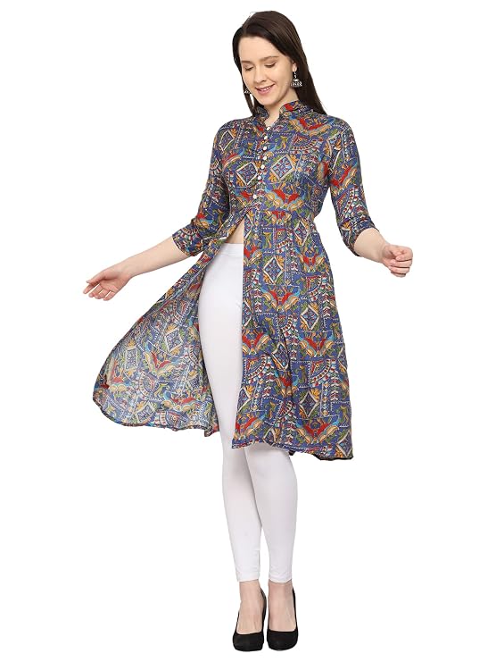Avlin Women Rayon Regular Kurti