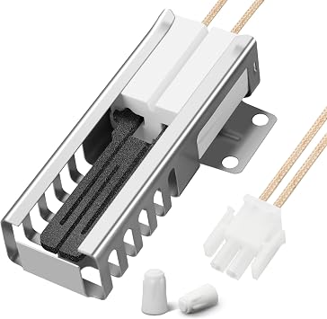 DG94-00520A Igniter Replacement Fit for Samsung Gas Oven Nx58h5600ss Nx58h9500ws Nx58f5500ss Replaces 2692271 AP5577941 EAP4241428 PS4241428
