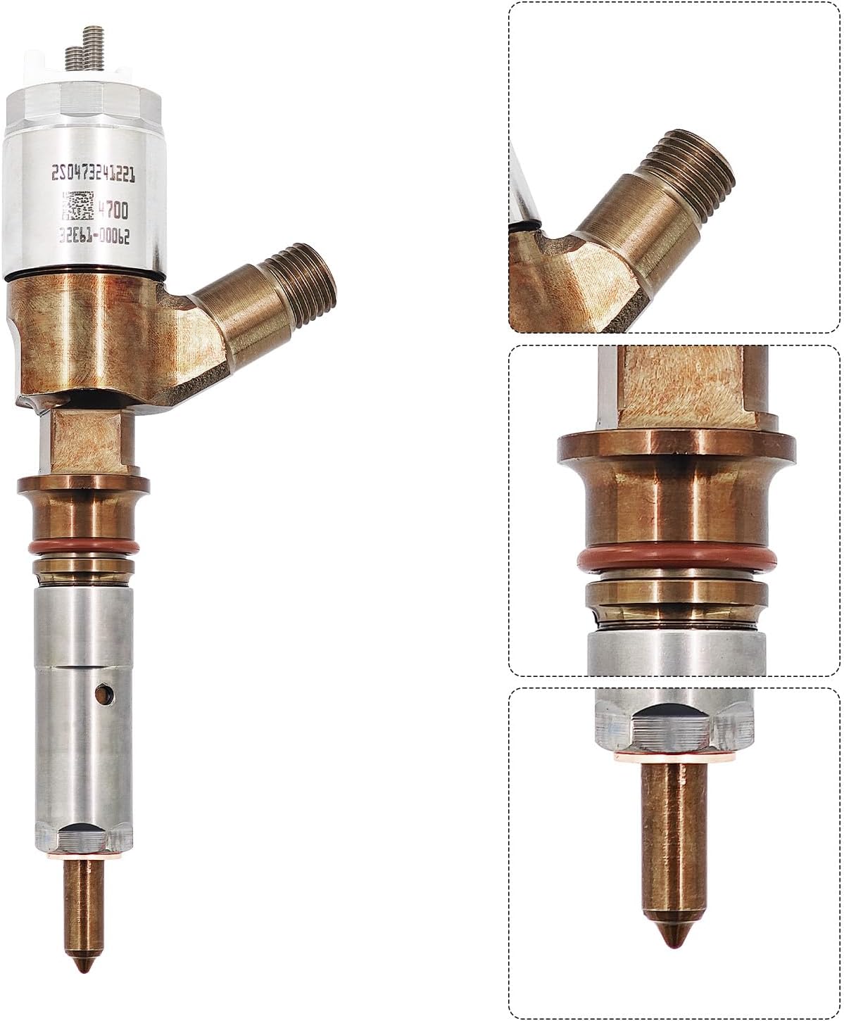 326-4700 6PCS Diesel Fuel Injectors Common Rail Fit For Caterpillar CAT C6 C6.4 Engine 320D 323D 321D 320DL 323DL Diesel Excavator Relace# 3264700 295-9130 326-4700 10R-7675 32F61-00062