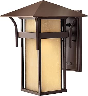 Harbor - 1 Light Medium Outdoor Wall Lantern in Transitional and Craftsman and Coastal Style - 9 Inches Wide by 13.5 Inc