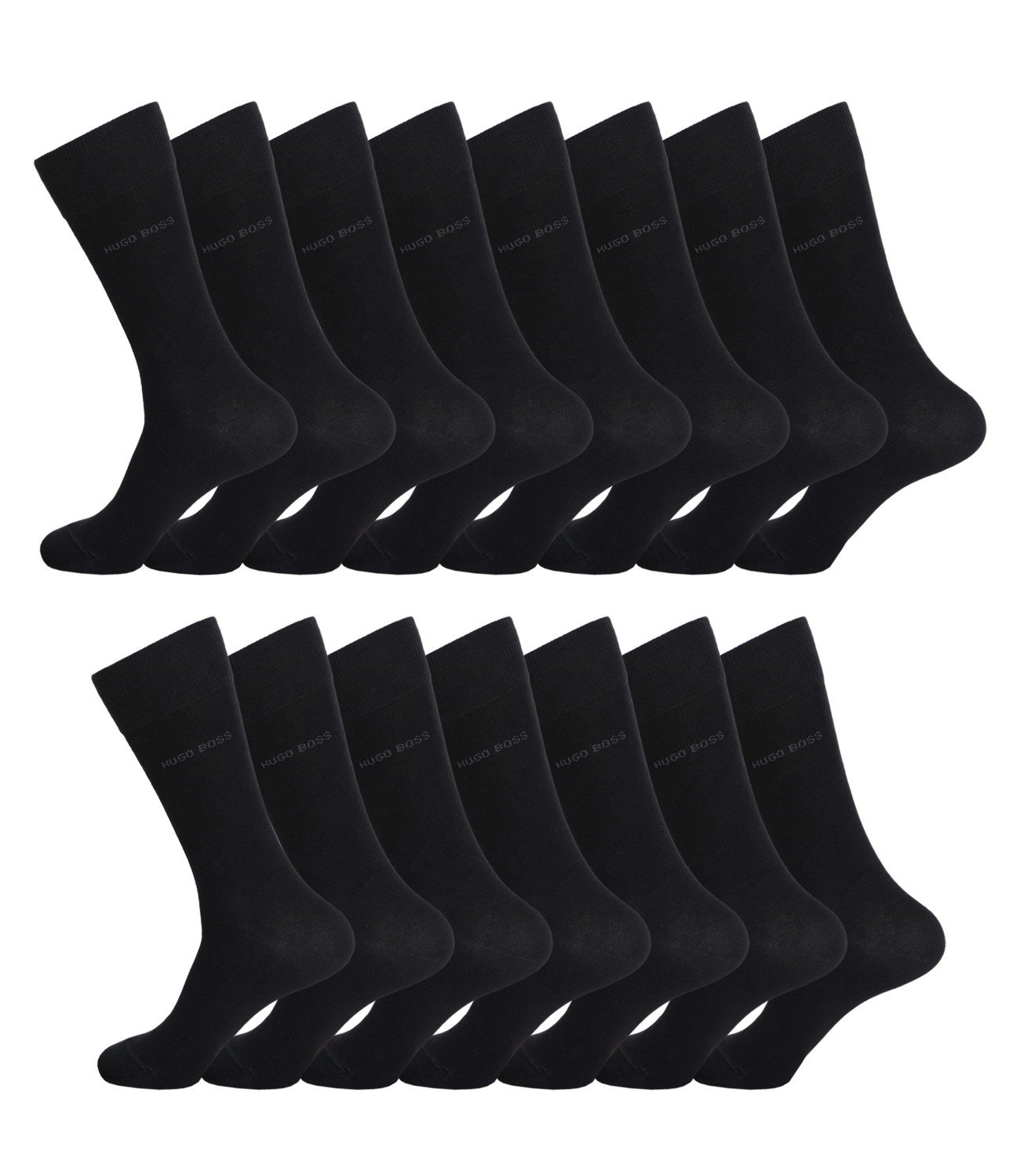HUGO BOSS Herren Socken Strümpfe Business Allround RS SP 50388453 Paar Farbe:Schwarz Artikel:-001 black_A
