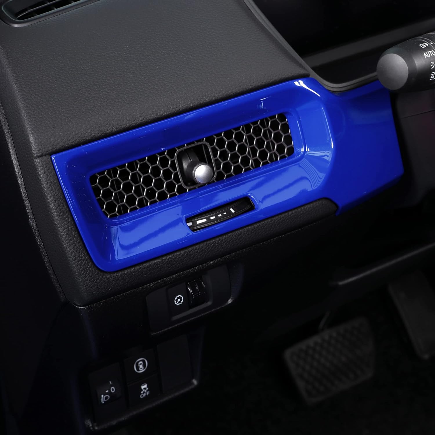 for Civic 2022-2025 Interior Dashboard Airvent Trim Cover, for Honda Civic Sedan Hatchback LX EX EX-L Sport Touring Interior Decoration Moulding Accessories-Cool Blue