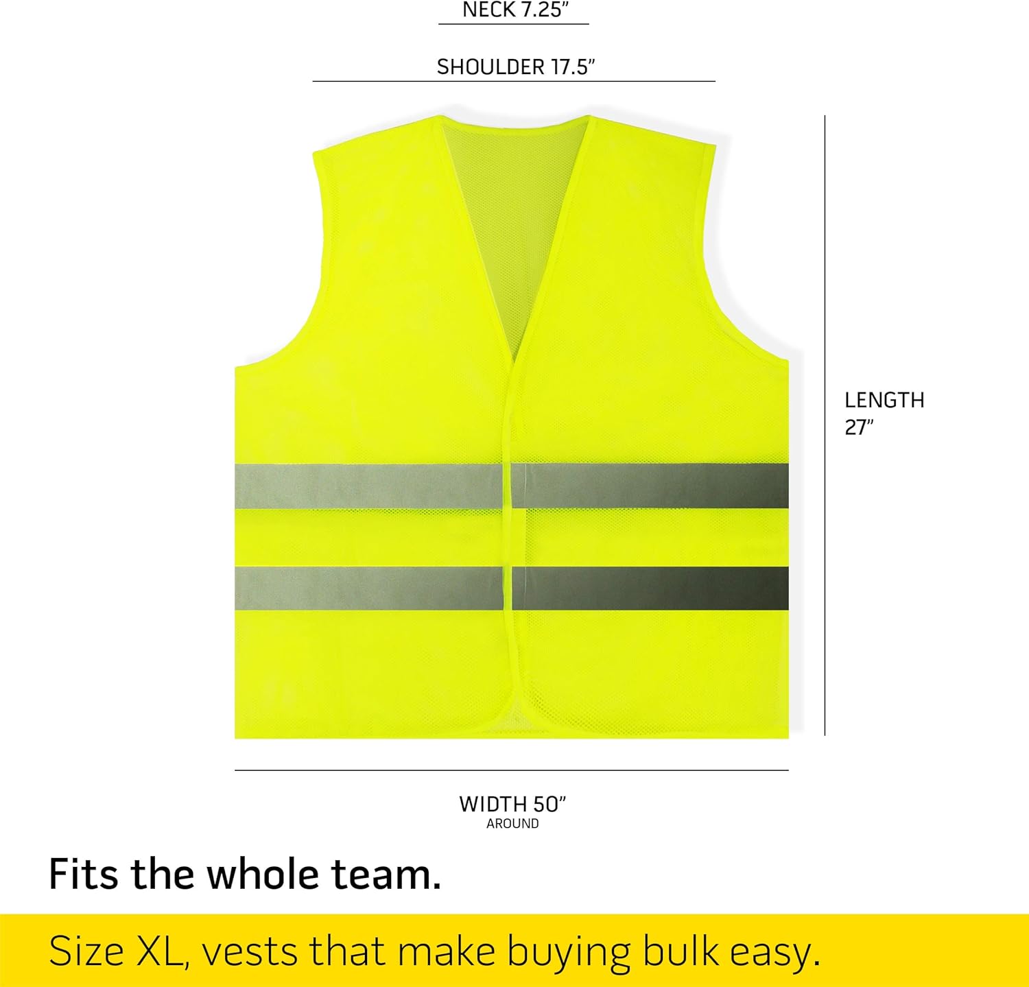 Chalecos de Seguridad de Alta Visibilidad Paquete Argentina Ubuy