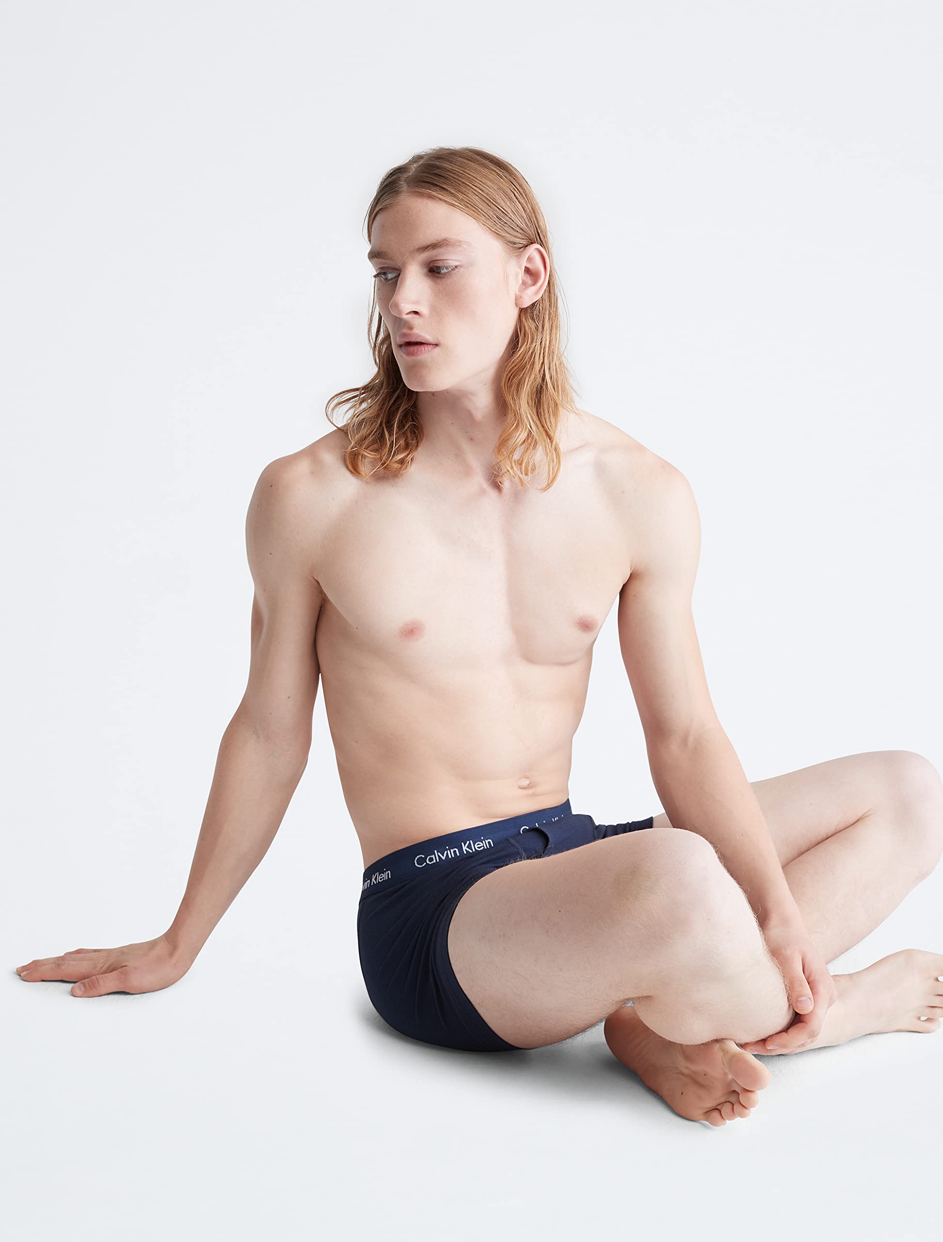 Calvin Klein Męski bawełniany stretch 7-pak Trunk