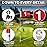 KINGTOP 6ft Golf Flagstick Pro, Portable Five-Section Design for Backyard Practice Putting Green, Driving Range Golf Pin Flag Hole Cup Set, Gift Idea, 1-Pack