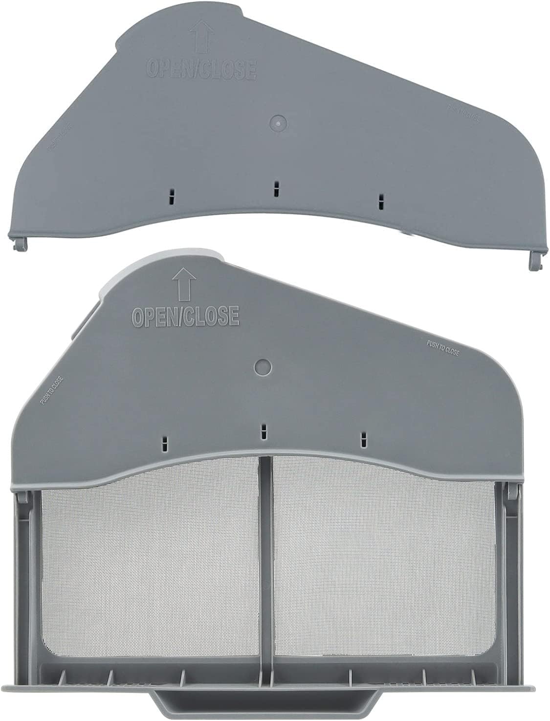 AMI PARTS DC97-16742A Dryer Lint Filter Case Screen & DC61-02610A Lint Filter Case Upgraded Stainless Steel Screen Compatible With Samsung Dryer Replaces AP5306681 PS4221839