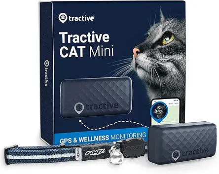 tractive GPS Tracker & Health Monitoring for Cats...
