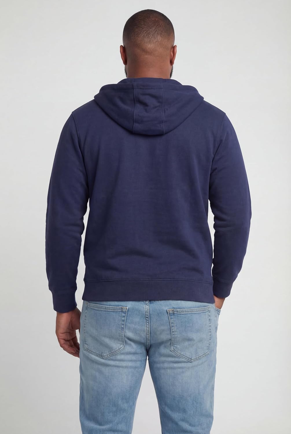 KingSize Men's Big & Tall Fleece Zip-front Hoodie Jacket image 4