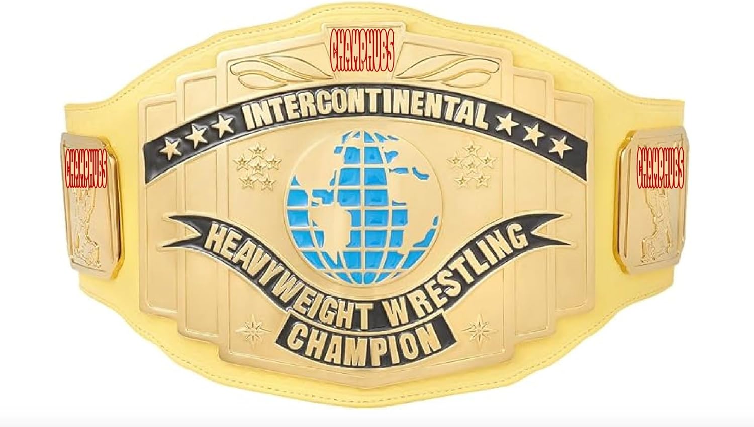 Intercontinental Championship Belt - New World Heavyweight Intercontinental Replica Title Wrestling Belt