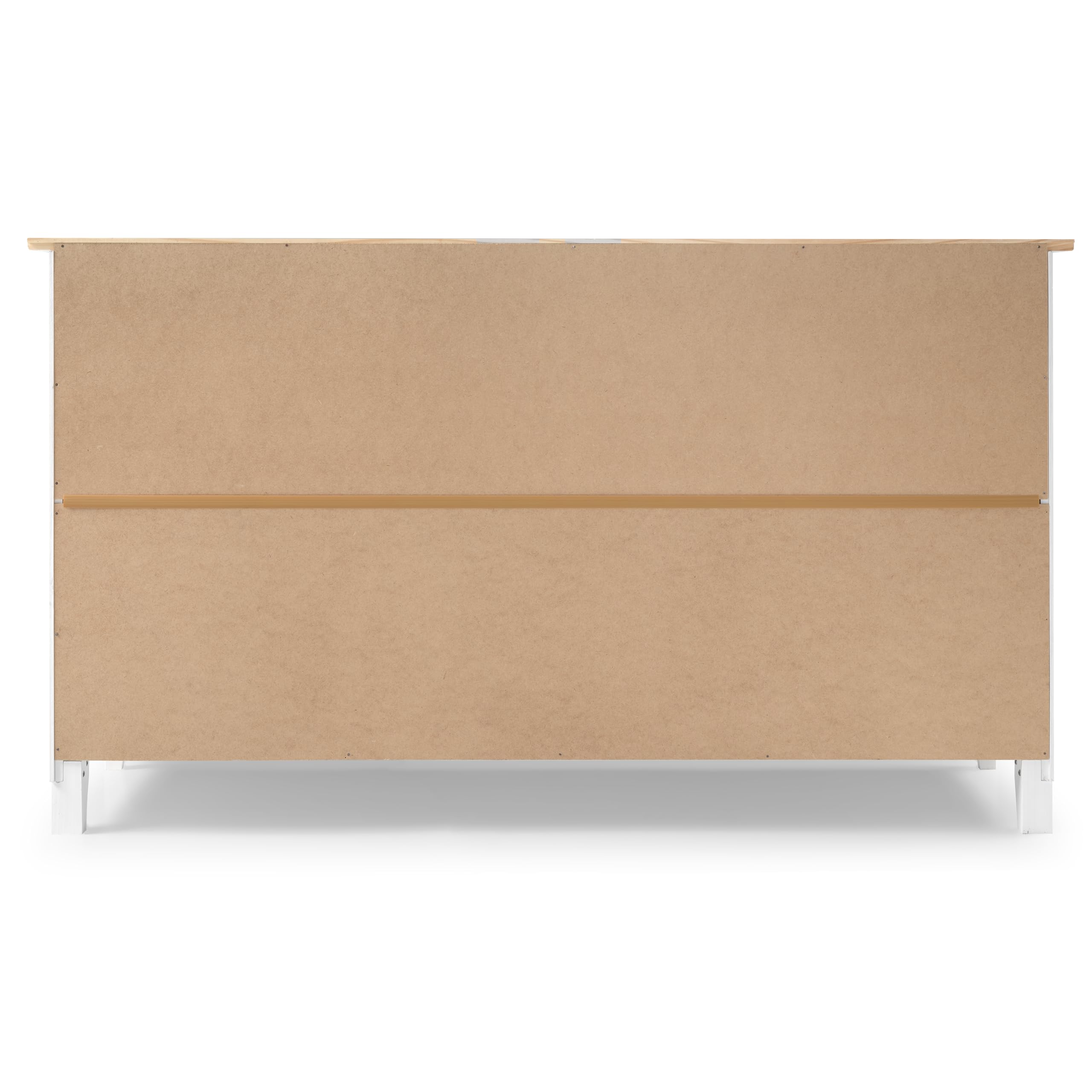 Buyqualia Aparador OSMA 3P 3C, 79x134x40 Blanco Abierto
