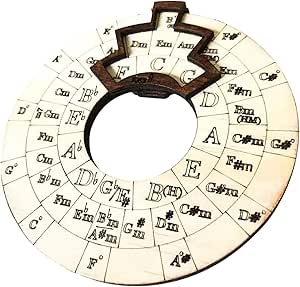 Amazon.com - Sarkoyar Wooden Melody Tool, Chord Wheel for Musicians ...