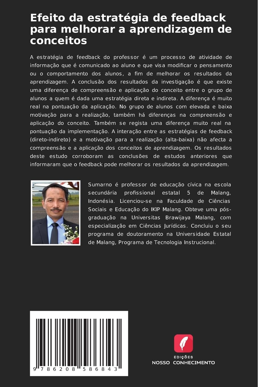 Efeito da estratégia de feedback para melhorar a aprendizagem de conceitos