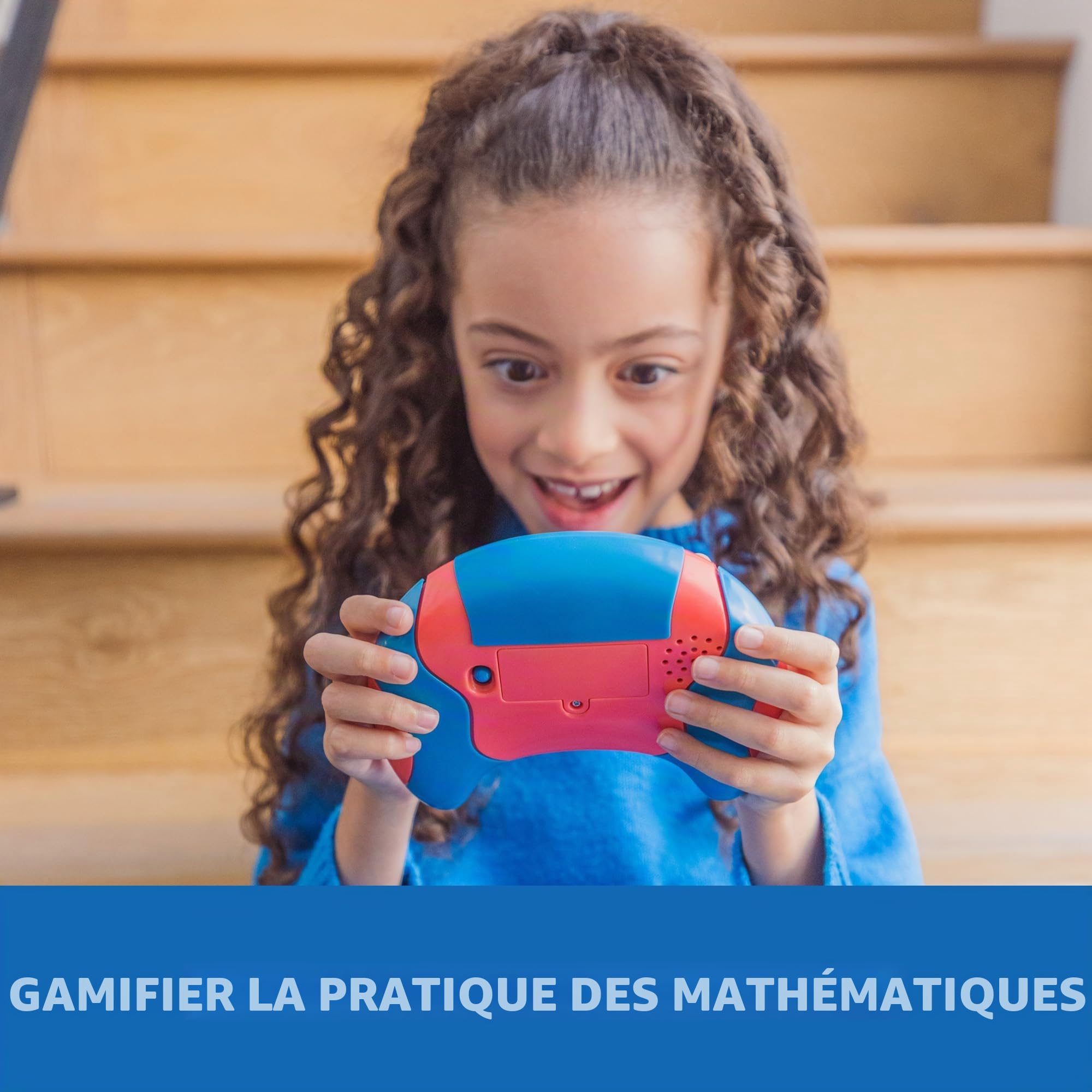 Learning Resources Math Whiz, Jeu électronique portatif, Pratique de l’Addition, de la soustraction, de la Multiplication et de la Division, Calculatrice pour Enfants, 6+