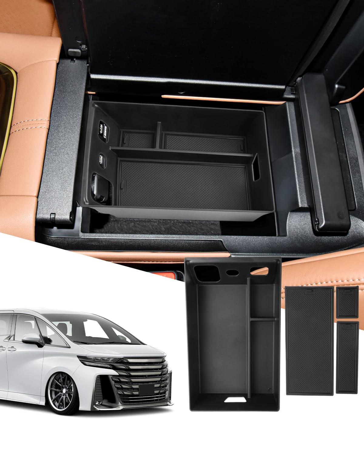Amazon | SXCY 新型 トヨタ ヴェルファイア 40系 専用 コンソール