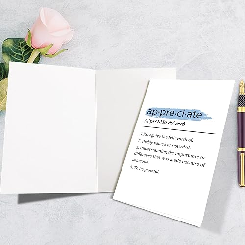 Miniatura 2 de Supoeguk Divertida tarjeta de agradecimiento para colegas jefes, tarjeta de agradecimiento para profesores amigos, tarjeta de agradecimiento para él