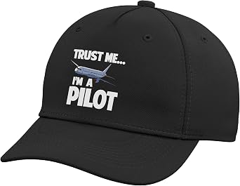 Funny Pilot Captain Pilot Plane Lovers Flight School Adjustable Baseball Hat