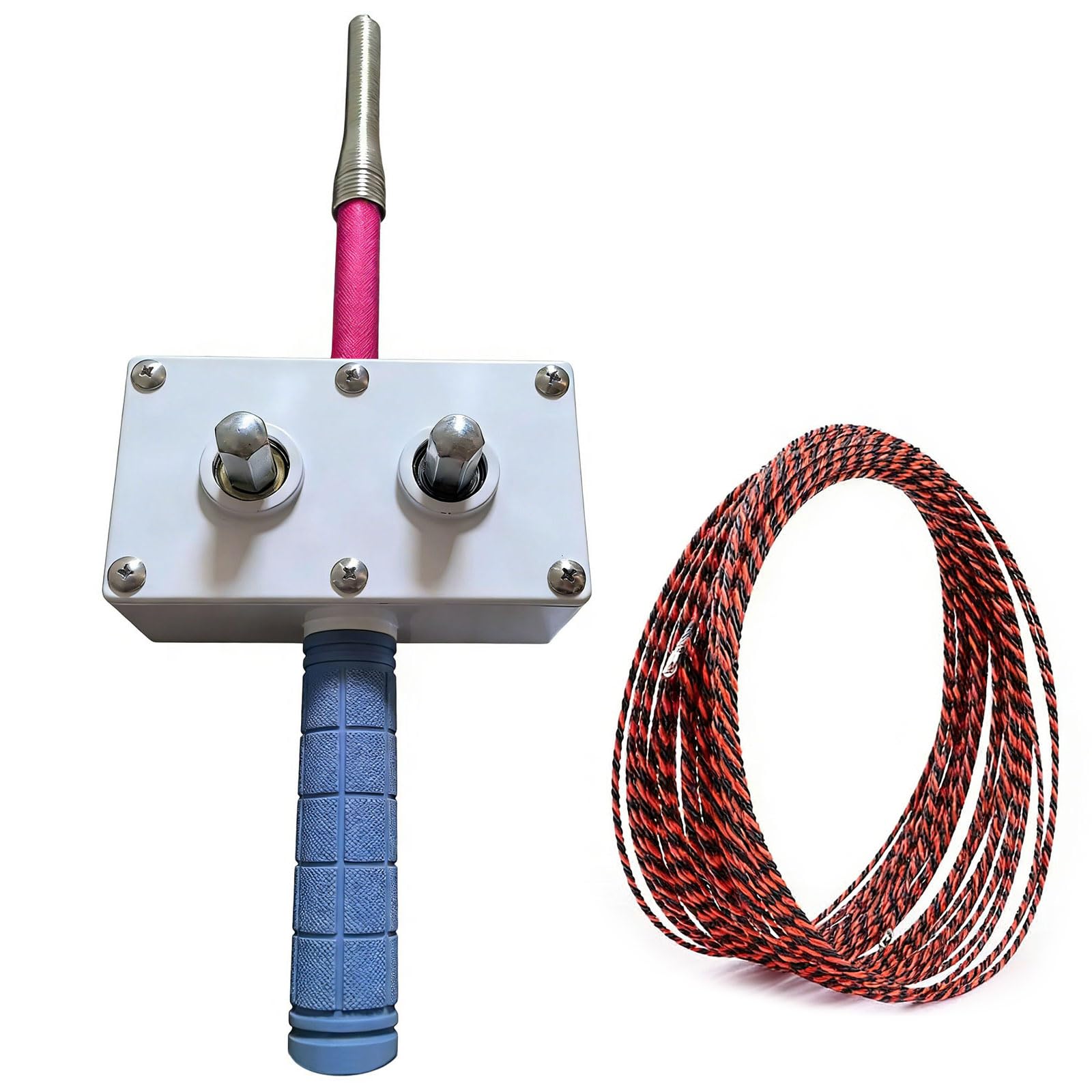 Gavery With Wire Aluminum Wire Snake Tool Electrical Pulling Perfect For Electrical Projects And Home Repairs Professional Aluminum Alloy Electrician Pulling For Easy Cable Installation In Tight Space Puller