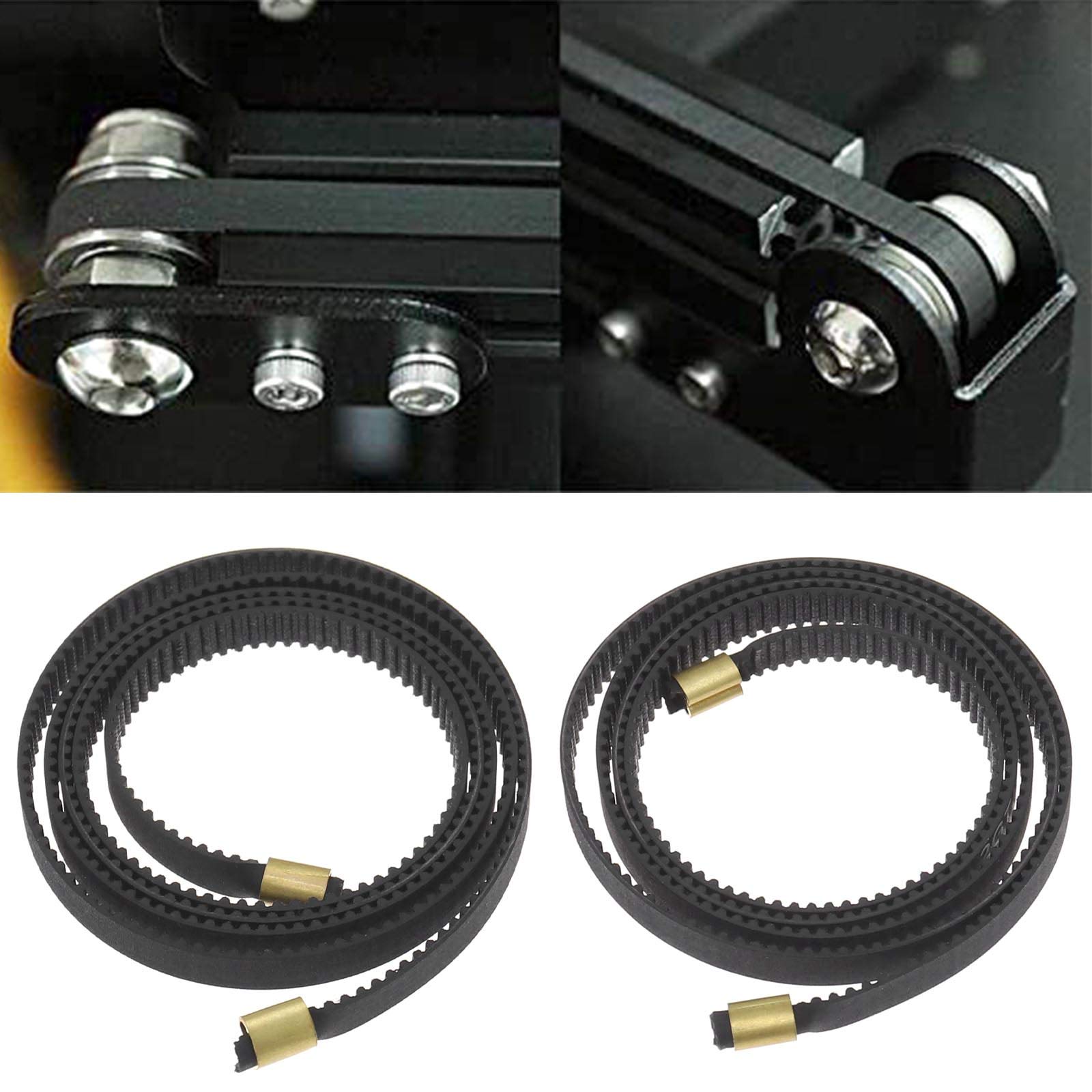 Kit De Courroie De Distribution Gt2-6 Mm Avec Boucle, 2 Mm De Hauteur