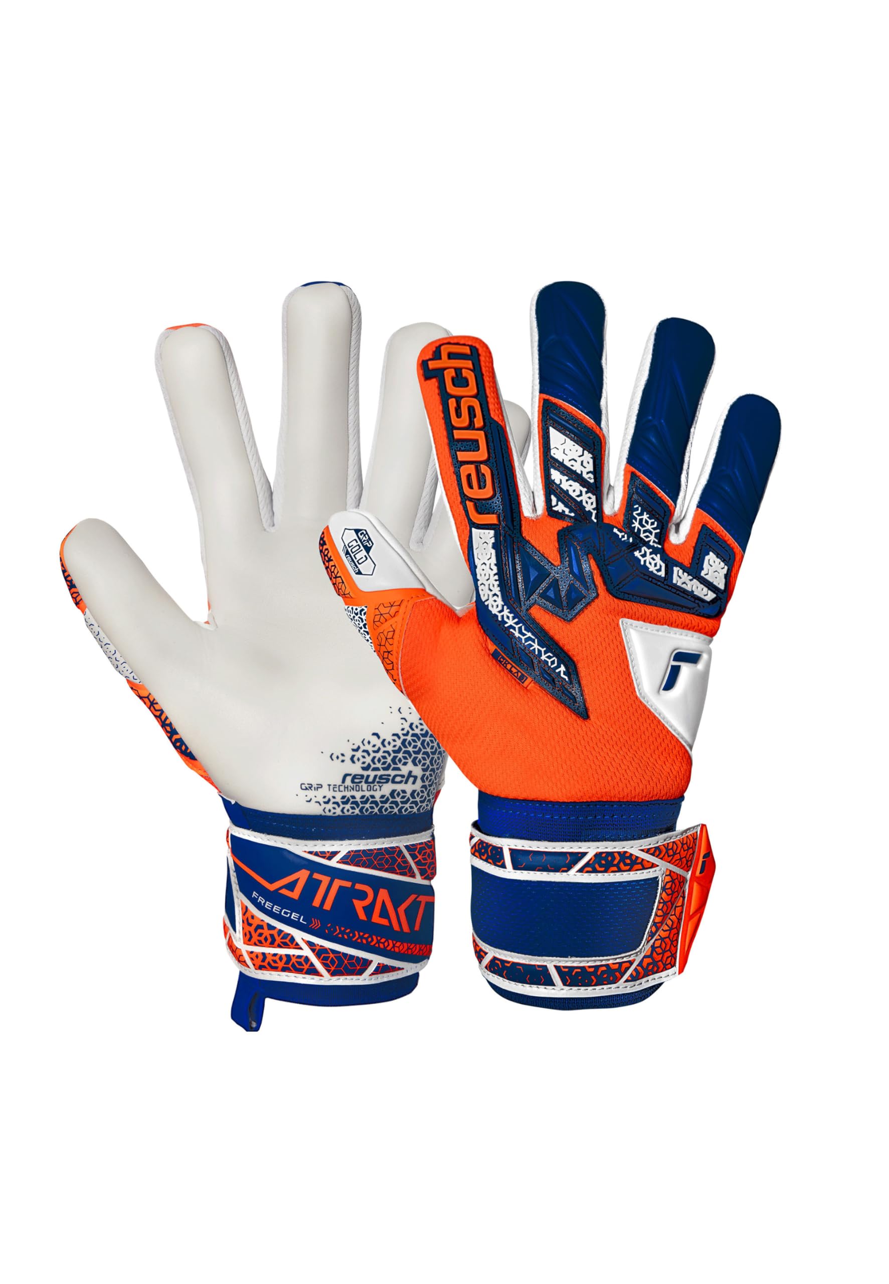 Reusch Unisex – Erwachsene Attrakt Freegel Gold Nc Torwarthandschuhe
