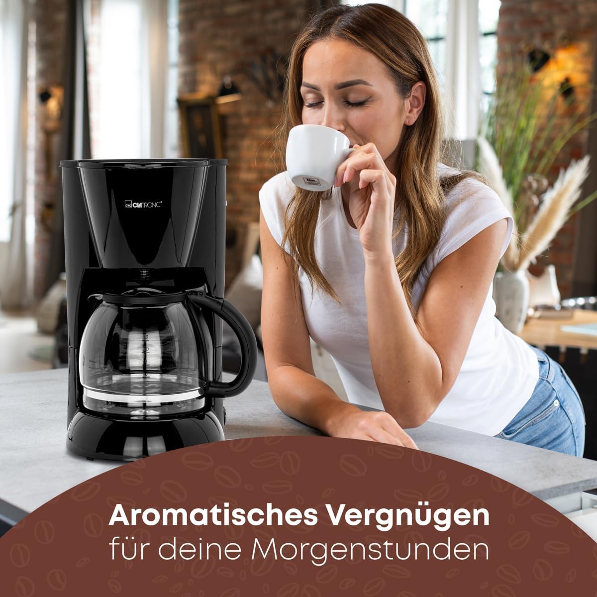 Clatronic Coffeemachine KA 3473 (black)