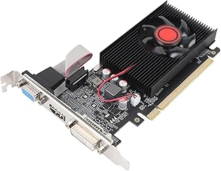 VBESTLIFE GT610 2GB Graphics Card, DDR3 64 Bit GPU, PCIE 2.0 16X Gaming Video Card, Desktop Computer Low Profile Graphics Card with HDMI, DVI, VGA Ports product image