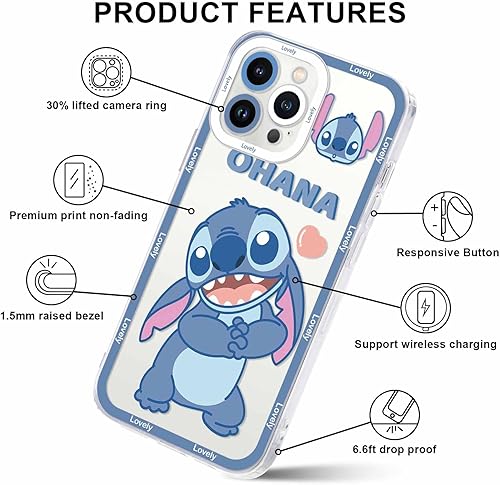 Miniatura 5 de Paquete de 2 bonitas fundas de dibujos animados para iPhone 11 Pro MAX de 6.5 pulgadas, funda protectora de TPU suave transparente a prueba de